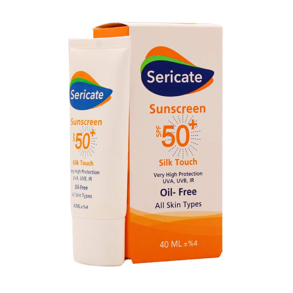 -2کرم ضد آفتاب سیلک تاچ SPF50 سری کیت 40